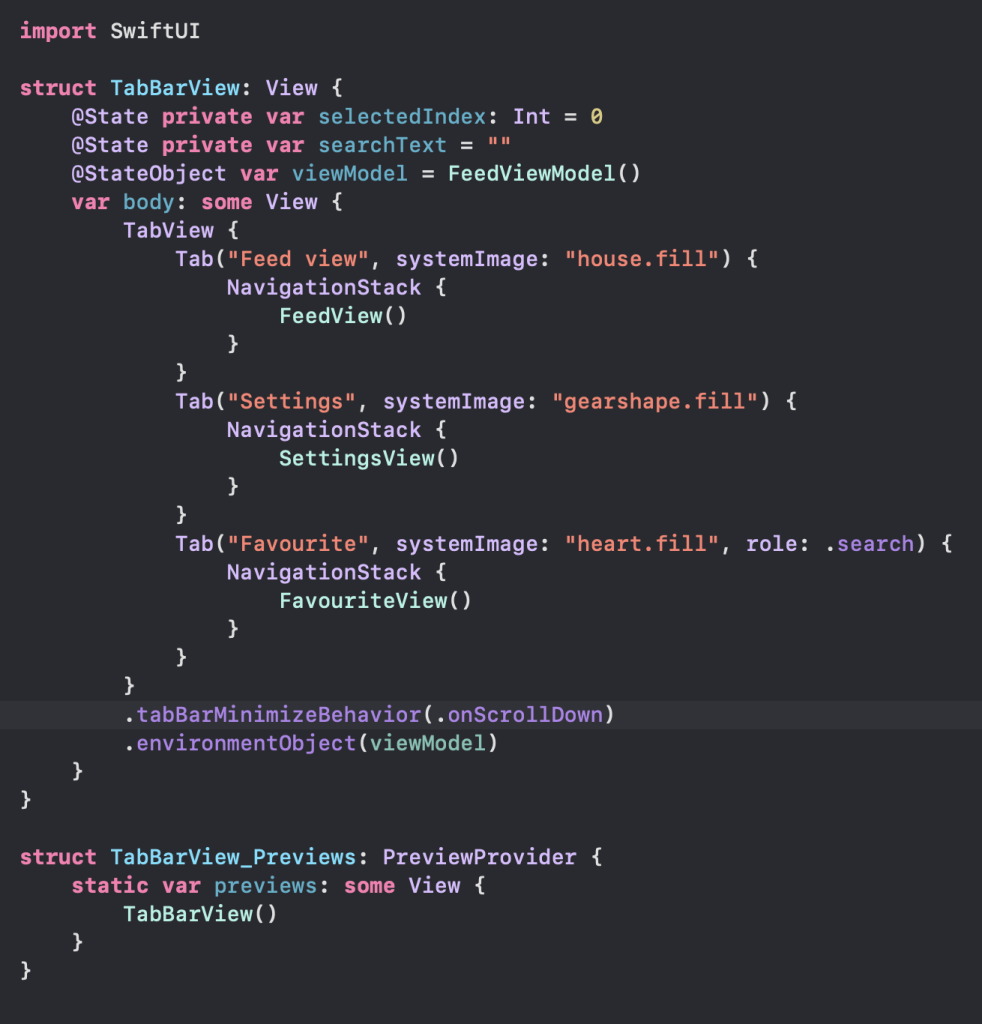 TabBarView.swift